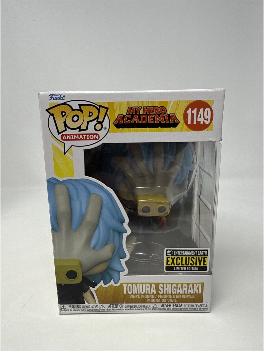 POP! Funko Animation Tomura Shigaraki #1149 Exclusive Limited Edition